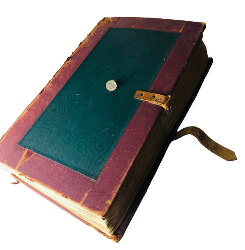 Antique book huge tome fylde - antique,