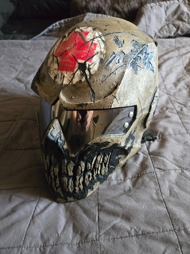 Halloween mask helmet - halloween, helmet,