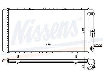 Nissens radiator for - nissens,