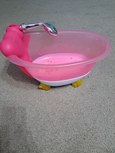 Zapf baby born - baby, bathtub