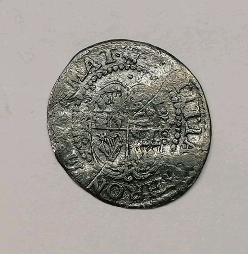 Silver half groat - of, charles