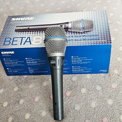 Shure beta 87c - 87c, cardioid