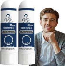 2PCS Men's Natural Inhaler