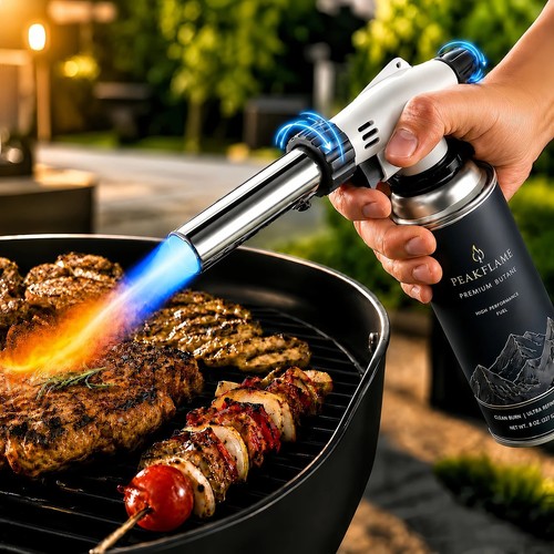 Butane blow torch flame gun - blow,