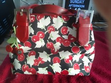 karen millen cherry bag