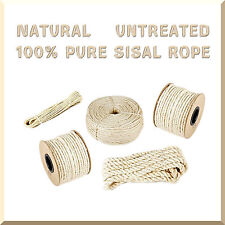 Sisal Rope Twisted Braided