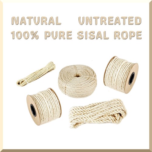 Sisal rope twisted - sisal,