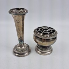 Pair Vintage Silver-Plate