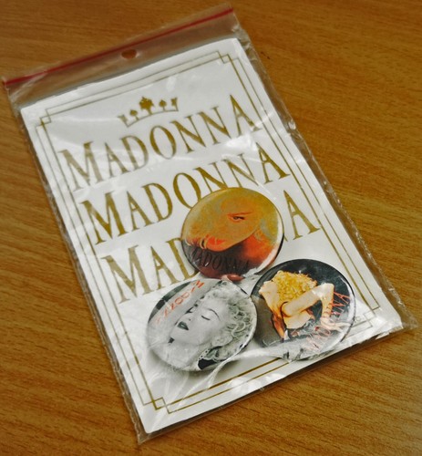 Madonna badge pack - madonna, 1990