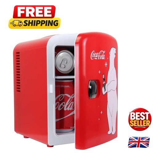Coca cola mini fridge - 4l,
