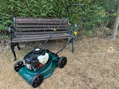 Petrol lawnmower serviced - petrol,
