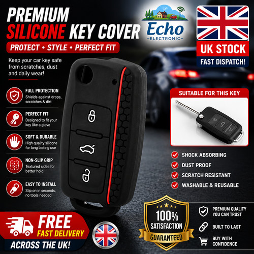 Silicone car key cover - car, case