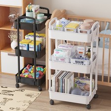 3 Tier Storage Trolley Cart on