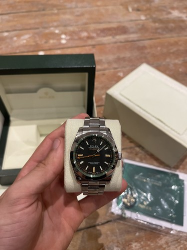 Rolex milgauss 116400gv - rolex, with