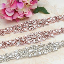 Iron on Rhinestone Trim