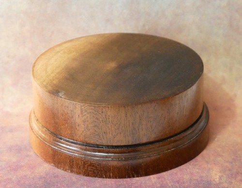 Hardwood round wooden - wooden, display