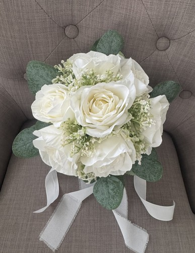 Faux rose wedding bride - faux,