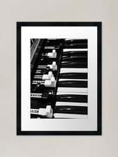 Hammond B3 Organ Framed Art