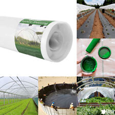 2m Wide Clear Heavy Duty Polythene Plastic Greenhouse Sheeting | 1000g (250mu)