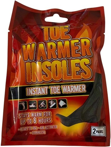 Toe warmer insoles - toe, instant