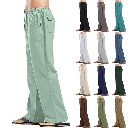 Mens casual baggy trousers - mens,