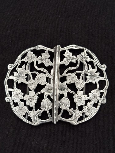 Silver nurses belt - silver,