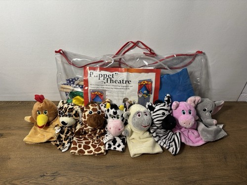 Fiesta crafts puppet theatre - puppet,