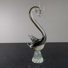 Vintage Murano Glass Swan Bird