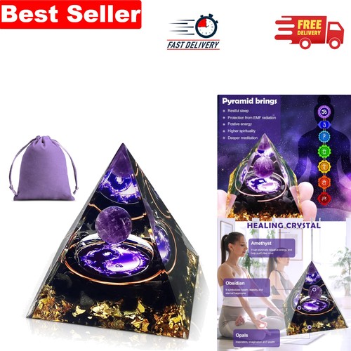 Elegant amethyst crystal - amethyst,