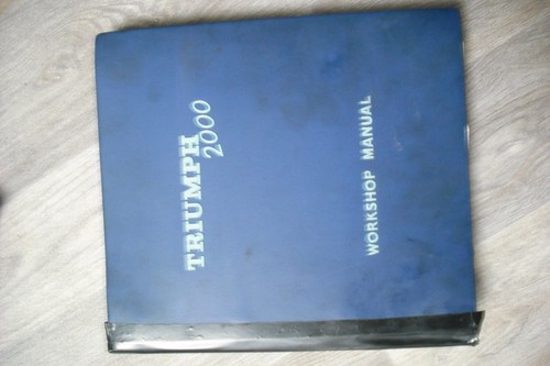 Original triumph 2000 and 2500 - 2000,