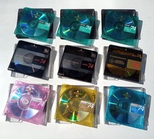 Sony & Maxell Mini Discs (