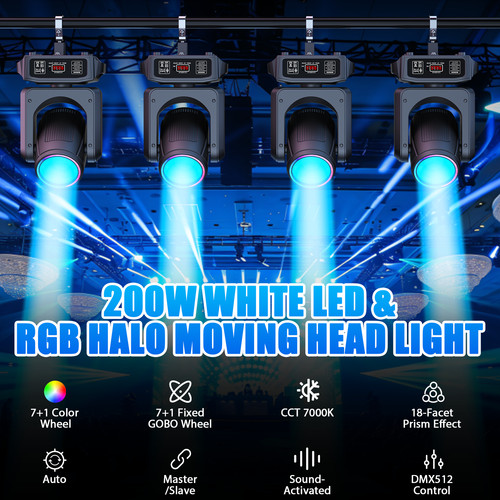 200w moving head - 200w,