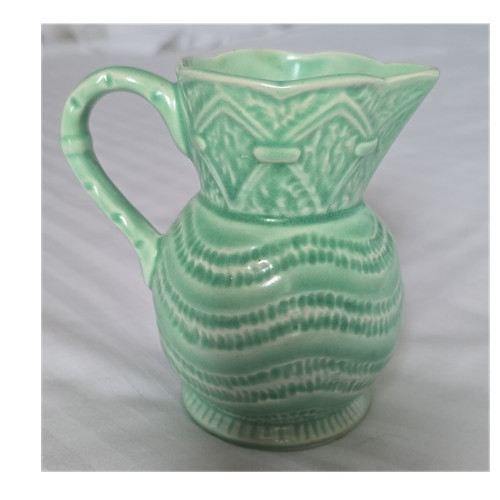 Roddy ware ceramic green white - ceramic, green/white
