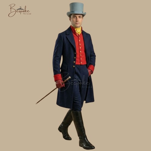 Men regency tailcoat - tailcoat, &