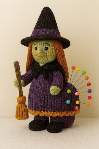Pin cushion halloween - cushion,