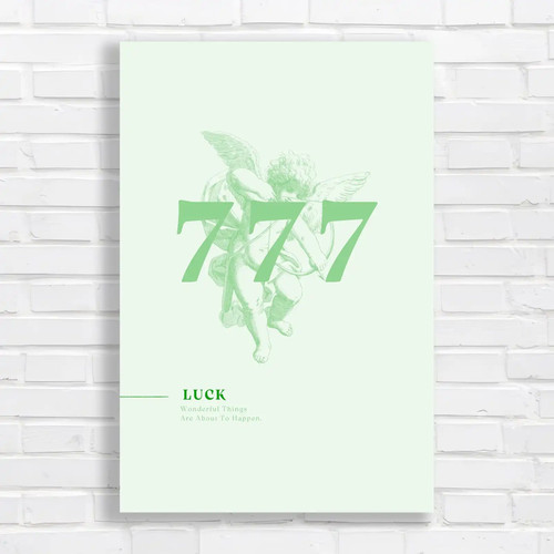 Vintage winged angel luckwork - winged,