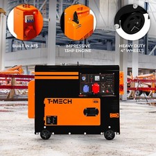 Silent diesel generator ats - silent,