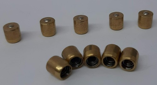 6mm press fit button - 10, x