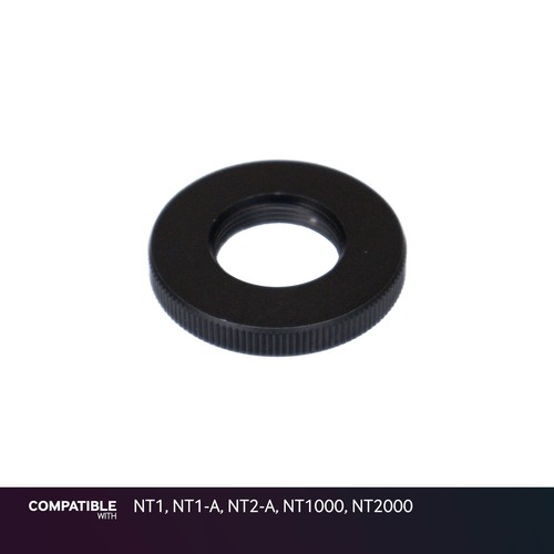Rode black mounting ring - black, nut