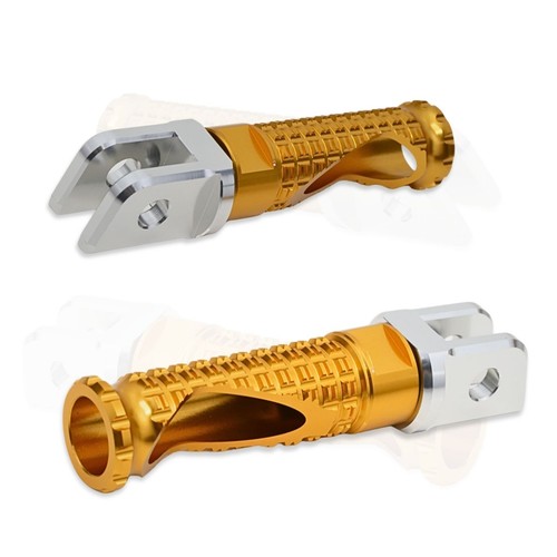 Gold mpro front - gold, footpegs