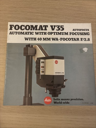 Focomat v35 autofocus - focomat,