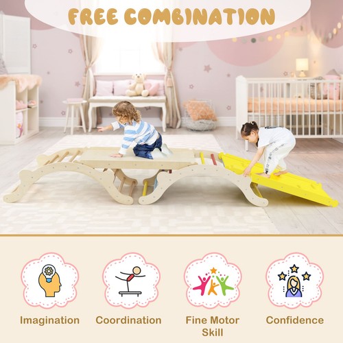 Wooden climber toddler - climber,