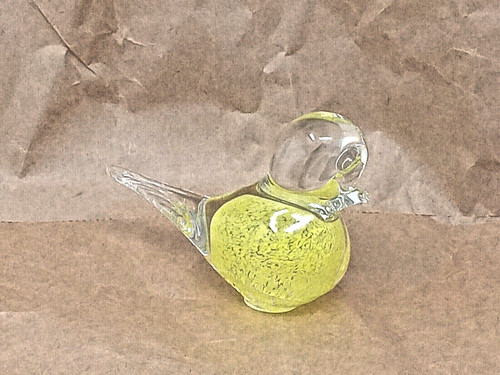 Murano style art - glass, bird