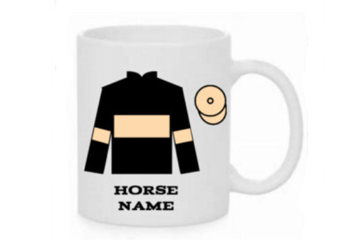 Horse racing mug any - horse,