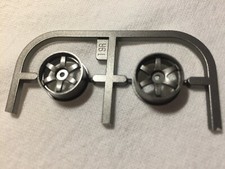 KYOSHO DNANO GUNMETAL REAR WHEEL RIM SET 19R (2pcs) DNH001GM-19R