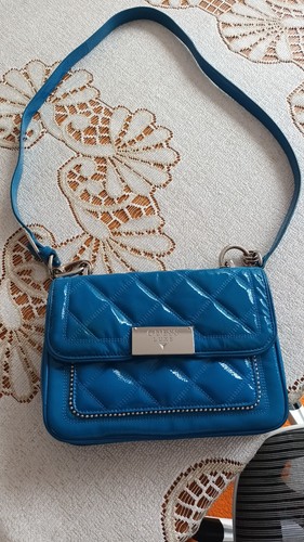 Guess luxe mini wallet quilted - guess,