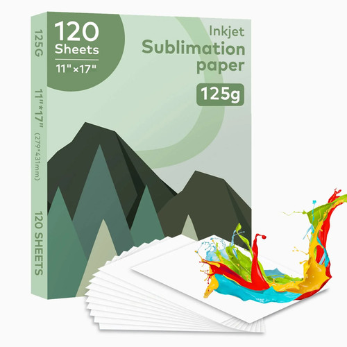 Sublimation paper x 17 - 11",