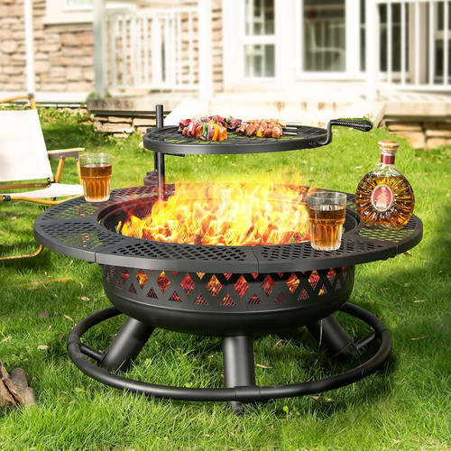 Inch fire pit - pit, with