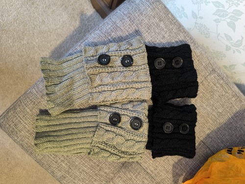 Pairs womens boot cuffs winter - pairs,