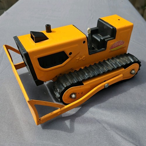 Tonka orange dozer very good - tonka,